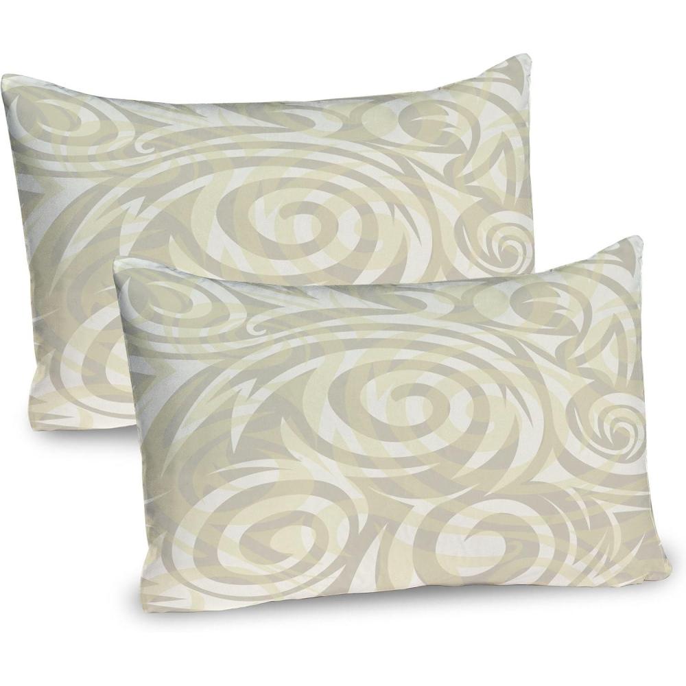 imageAmbesonne Modern Art Pillow Sham Gradient Digital Pale Color Layout New Counter Culture Art Print Decorative Standard King Size Printed Pillowcase 36 X 20 Brown Tan GreyKhaki Beige