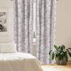 Ambesonne Bohemian Blooms Curtains, Romantic Aura Pattern of Floral Boho with Neutral Leaves Print, Window Treatments 2 Panel Set for Living Room Bedroom, Pair of – 28″ x 95″, Pale Pink Lavender Blue(Taupe Grey and White)