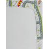 Ambesonne Cars Fitted Sheet, Vibrant Drawing Cars Driving on The Roads Traffic Urban Themed Design, Bed Cover with All-Round Elastic Deep Pocket for Comfort, Full Size, Grey Green(Grey Green)