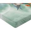 Ambesonne Cars Fitted Sheet, Vibrant Drawing Cars Driving on The Roads Traffic Urban Themed Design, Bed Cover with All-Round Elastic Deep Pocket for Comfort, Full Size, Grey Green(Orange Green)