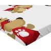 Ambesonne Cars Fitted Sheet, Vibrant Drawing Cars Driving on The Roads Traffic Urban Themed Design, Bed Cover with All-Round Elastic Deep Pocket for Comfort, Full Size, Grey Green(Cream Red)