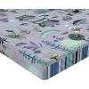 Ambesonne Cars Fitted Sheet, Vibrant Drawing Cars Driving on The Roads Traffic Urban Themed Design, Bed Cover with All-Round Elastic Deep Pocket for Comfort, Full Size, Grey Green(Pastel Purple Pale Teal)