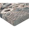 Ambesonne Cars Fitted Sheet, Vibrant Drawing Cars Driving on The Roads Traffic Urban Themed Design, Bed Cover with All-Round Elastic Deep Pocket for Comfort, Full Size, Grey Green(Slate Blue Rose Eggshell)