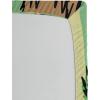 Ambesonne Colorful Fitted Sheet, Camping Equipment Outdoor Activity Adventure in Nature Theme, Bed Cover with All-Round Elastic Deep Pocket for Comfort, Full Size, Light Green(Brown Teal)