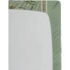 Ambesonne Colorful Fitted Sheet, Camping Equipment Outdoor Activity Adventure in Nature Theme, Bed Cover with All-Round Elastic Deep Pocket for Comfort, Full Size, Light Green(Pale Khaki Pale Green)