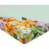 Ambesonne Colorful Fitted Sheet, Camping Equipment Outdoor Activity Adventure in Nature Theme, Bed Cover with All-Round Elastic Deep Pocket for Comfort, Full Size, Light Green(Pale Blue Rose)