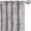 Taupe Grey and White