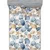 Sea Blue Eggshell Beige