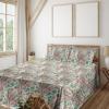 Almond Green and Pale Pink