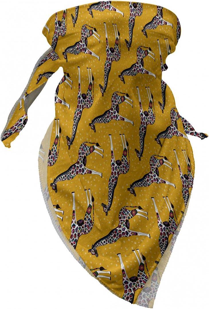 imageAmbesonne Unisex BandanaMustard Blue