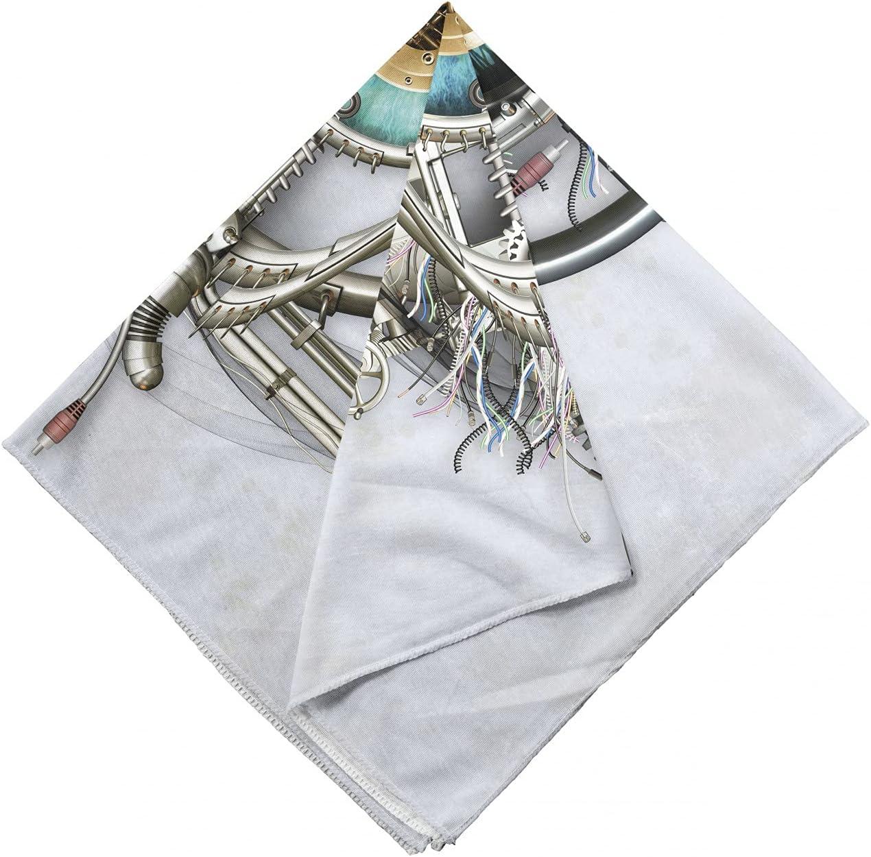 imageAmbesonne Unisex BandanaTeal Grey