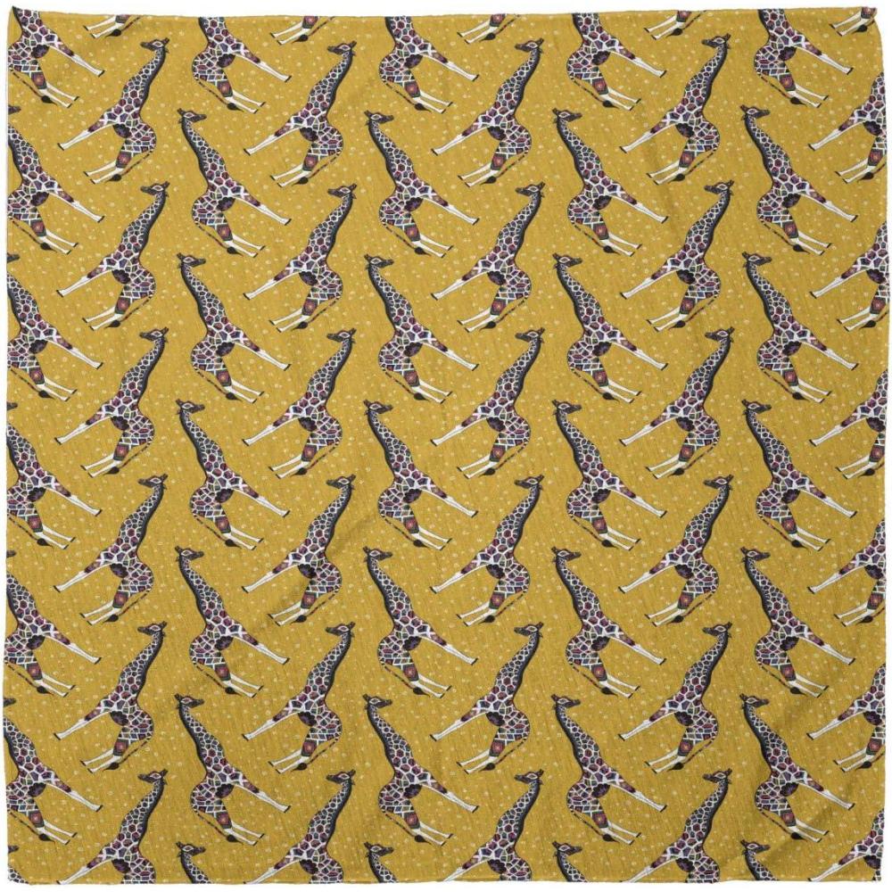 imageAmbesonne Unisex BandanaMustard Blue