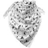 Ambesonne Unisex Bandana(Black White)