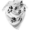 Ambesonne Unisex Bandana(Black and White)