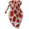 Ambesonne Unisex Bandana(Scarlet White)