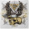 Ambesonne Unisex Bandana(White Brown)