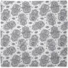 Ambesonne Unisex Bandana(White and Black)