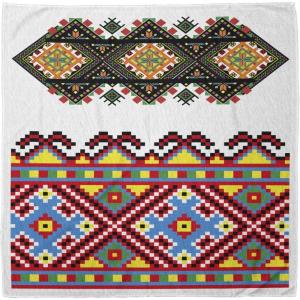 Ambesonne Unisex Bandana(Black Pink)