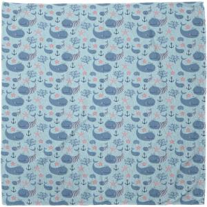 Ambesonne Unisex Bandana(Blue Navy)