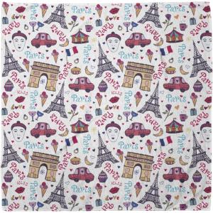 Ambesonne Unisex Bandana(Blue Pink)