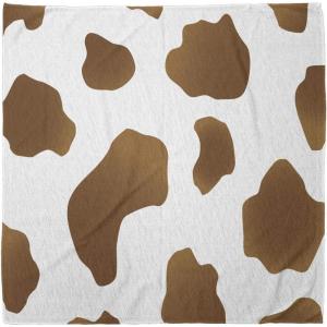 Ambesonne Unisex Bandana(Brown White)