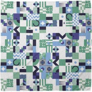 Ambesonne Unisex Bandana(Green Black)