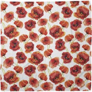Ambesonne Unisex Bandana(Scarlet White)