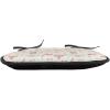 Ambesonne Romantic Chair Seating Cushion, Flamingos Shaping Hearts Heads Love Animal Valentines Illustration, Anti-Slip Seat Padding for Kitchen & Patio, 16″x16″, Pale Pink Grey(Salmon Amber White)