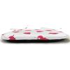 Ambesonne Valentine`s Day Chair Seating Cushion, Cartoon Hearts with Arrows Love Passion and Romance Pattern, Anti-Slip Seat Padding for Kitchen & Patio, 16″x16″, Dark Coral Brown White(Dark Coral Brown White)