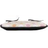 Ambesonne Valentine`s Day Chair Seating Cushion, Cartoon Hearts with Arrows Love Passion and Romance Pattern, Anti-Slip Seat Padding for Kitchen & Patio, 16″x16″, Dark Coral Brown White(Pale Pink Orange)