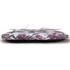 Ambesonne Valentine`s Day Chair Seating Cushion, Cartoon Hearts with Arrows Love Passion and Romance Pattern, Anti-Slip Seat Padding for Kitchen & Patio, 16″x16″, Dark Coral Brown White(Plum Dried Rose Lavender)