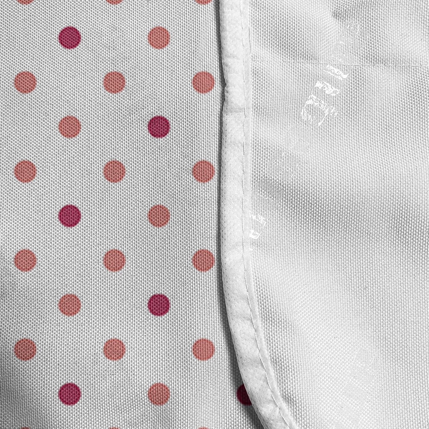 imageAmbesonne Hot Pink Microwave Oven Cover Valentines Day Inspired Black Mini Hearts on Fuchsia Backdrop Abstract Design Water Resistant Organizer with Pockets for Kitchen 36 x 12 Fuchsia BlackCoral Hot Pink White