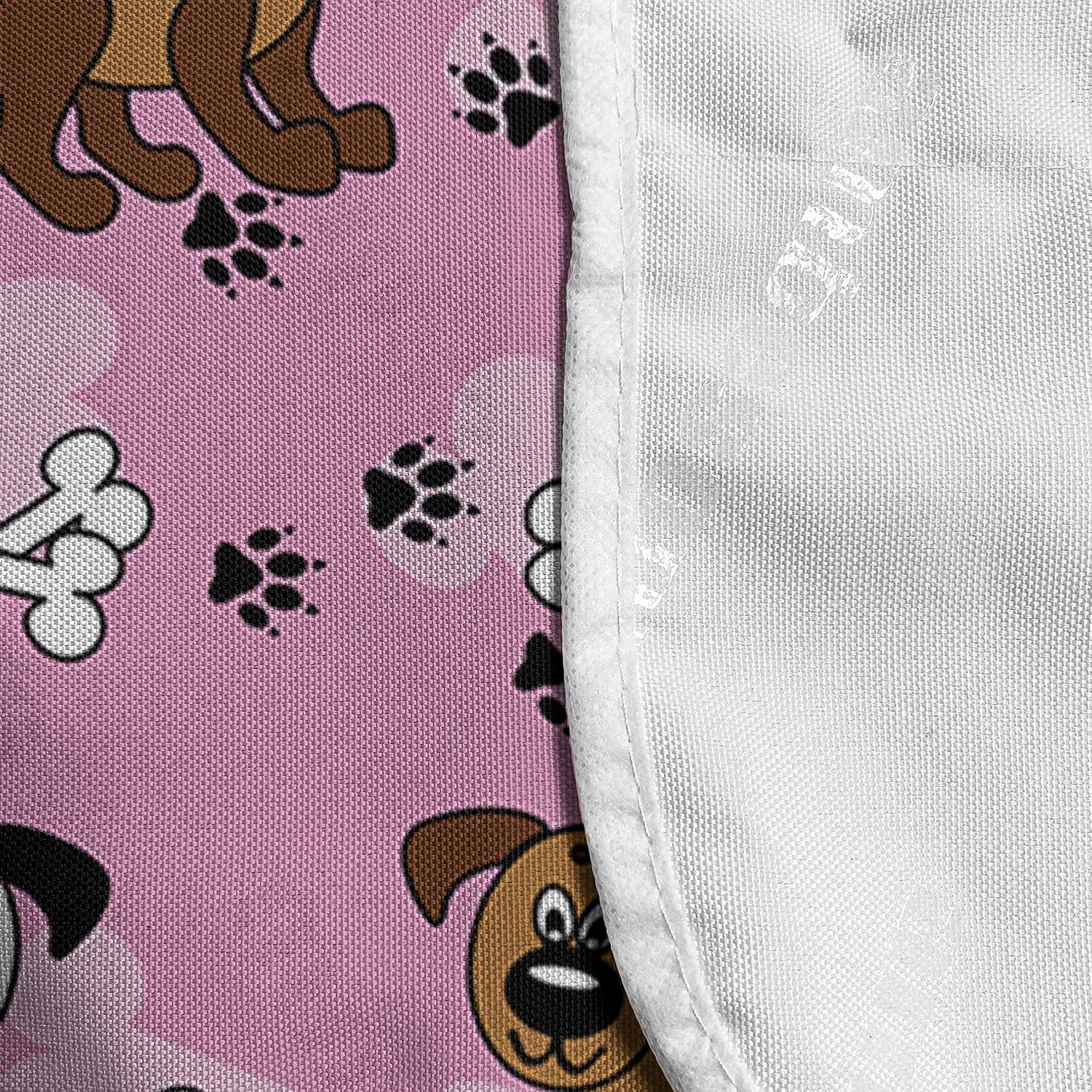 imageAmbesonne Pets Microwave Oven Cover Cats with Hearts Valentines Day Theme Lovers Kitten Meow Doodle Water Resistant Organizer with Pockets for Kitchen 36 x 12 Black Magenta and BlueDark Rust and Charcoal Grey