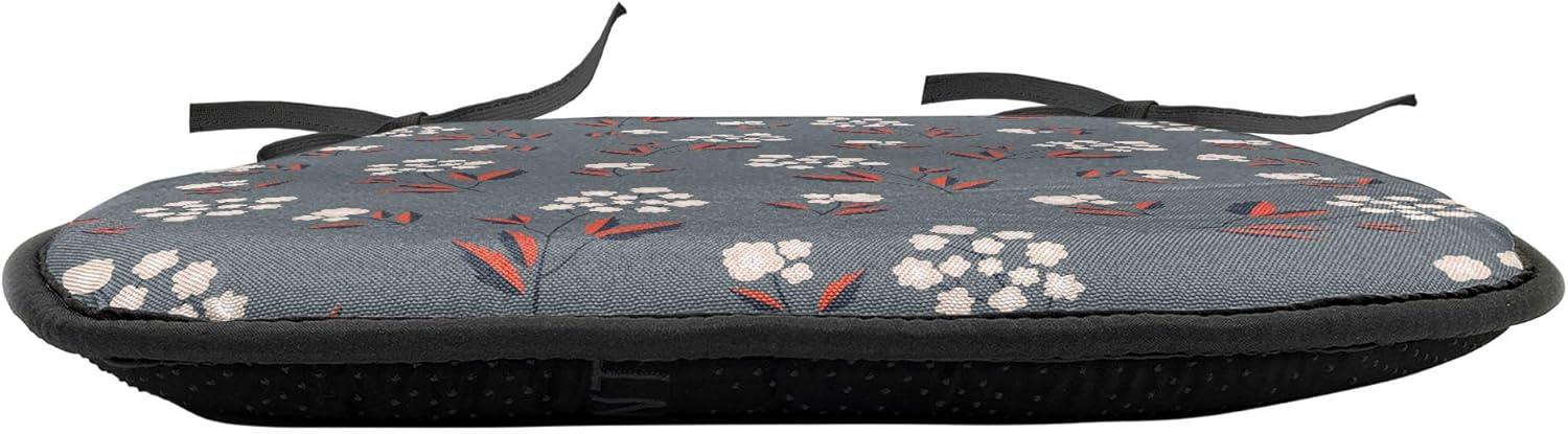 imageAmbesonne Romantic Chair Seating Cushion Set of 6 Valentines Day Style Rose Composition Love in Pastel Colors AntiSlip Seat Padding for Kitchen amp Patio 16x16 Aqua Dark Coral BeigePale Peach Vermilion