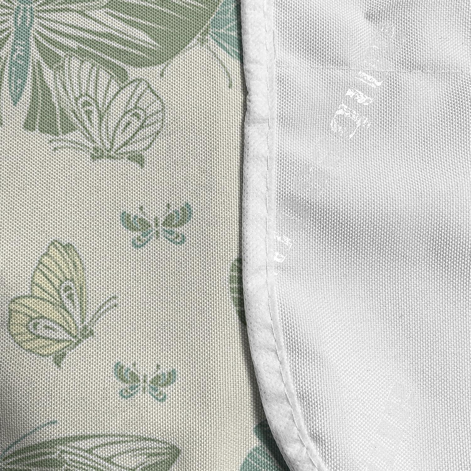 imageAmbesonne Romantic Microwave Oven Cover Gothic Hearts Tattoo Style Valentines Love Graffiti Grunge Illustration Water Resistant Organizer with Pockets for Kitchen 36 x 12 Pale Grey BlackPale Almond Green Cream