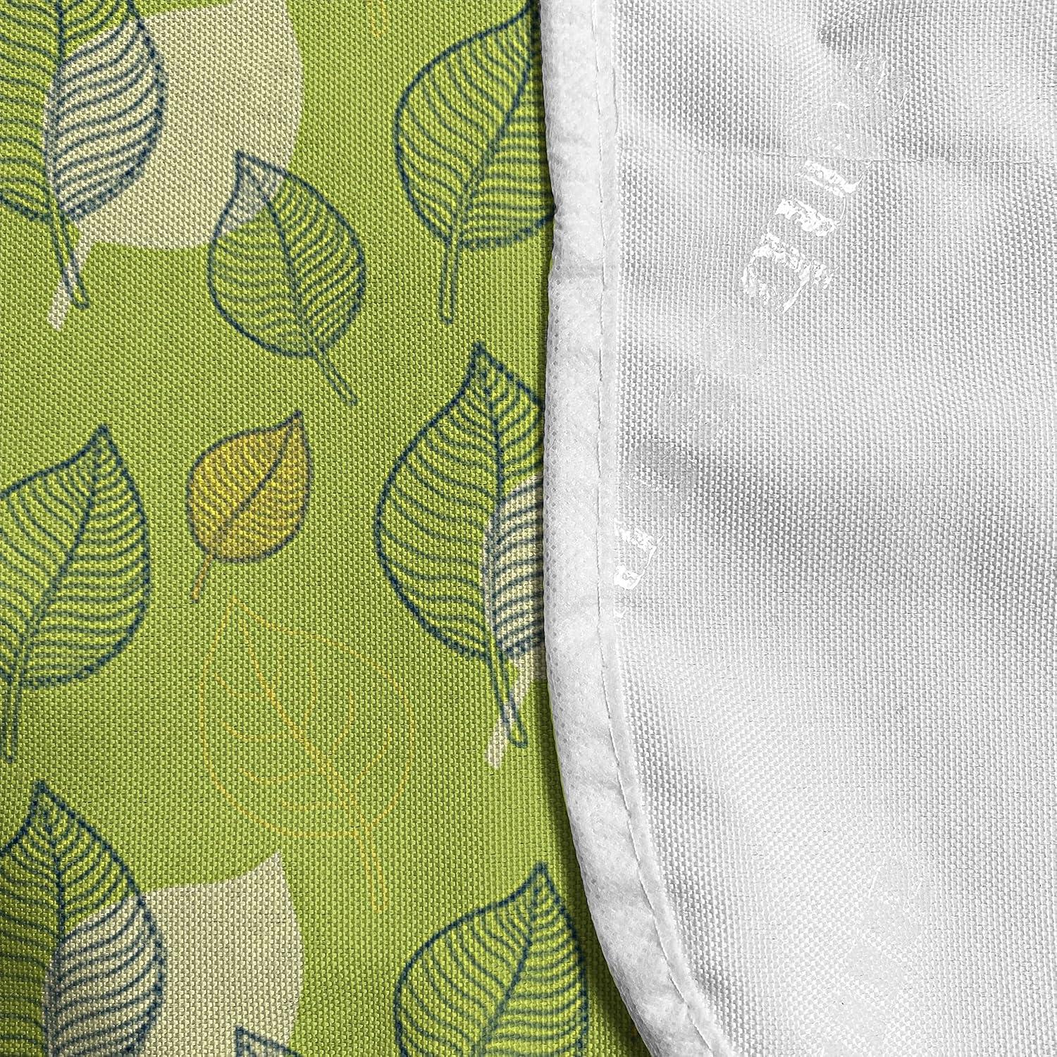 imageAmbesonne Romantic Microwave Oven Cover Gothic Hearts Tattoo Style Valentines Love Graffiti Grunge Illustration Water Resistant Organizer with Pockets for Kitchen 36 x 12 Pale Grey BlackPale Yellow Apple Green