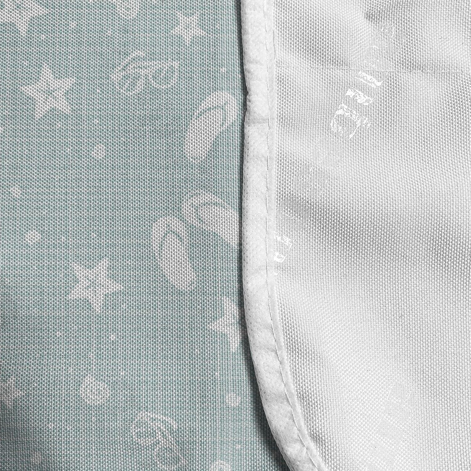 imageAmbesonne Romantic Microwave Oven Cover Heart Pattern Lovers Valentines Day Honeymoon Girls Doodle Design Water Resistant Organizer with Pockets for Kitchen 36 x 12 Orange WhiteSeafoam and White