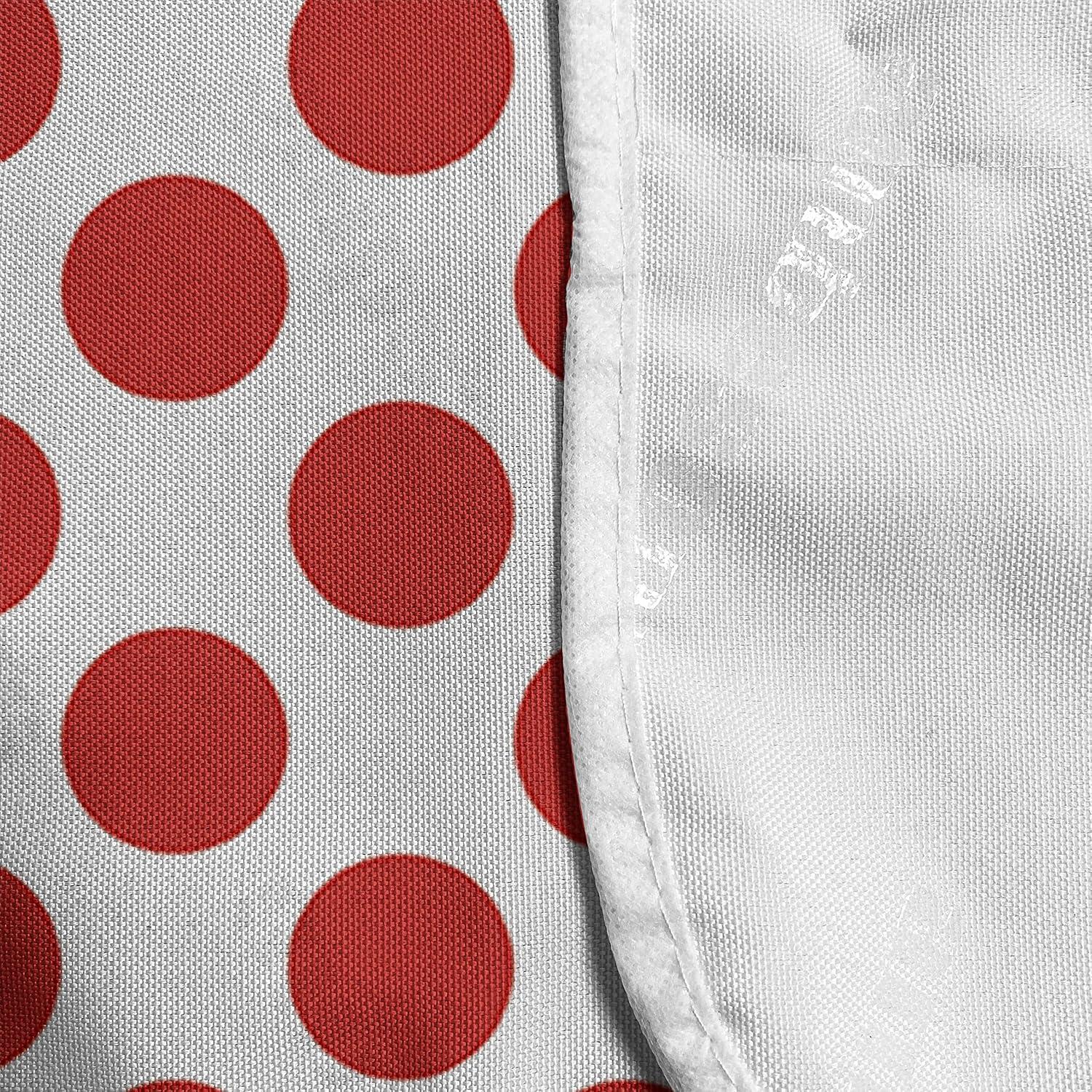 imageAmbesonne Romantic Microwave Oven Cover Heart Pattern Lovers Valentines Day Honeymoon Girls Doodle Design Water Resistant Organizer with Pockets for Kitchen 36 x 12 Orange WhiteVermilion White