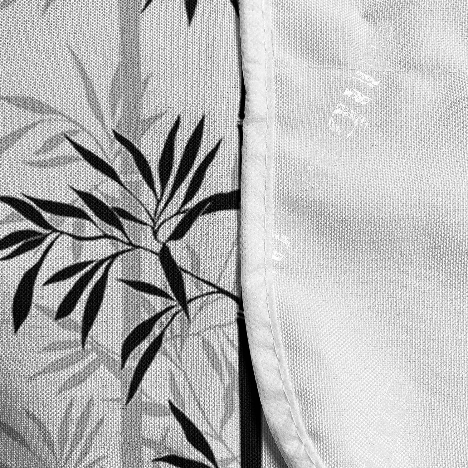 imageAmbesonne Romantic Microwave Oven Cover Heart Pattern Lovers Valentines Day Honeymoon Girls Doodle Design Water Resistant Organizer with Pockets for Kitchen 36 x 12 Orange WhiteWhite Black