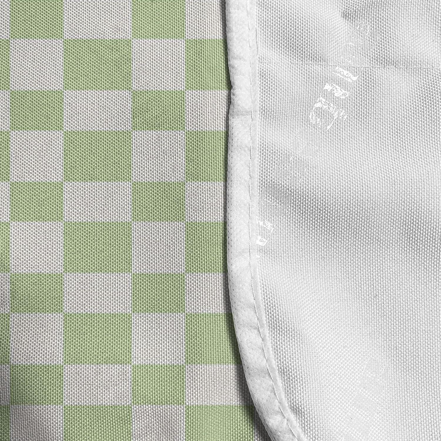 imageAmbesonne Romantic Microwave Oven Cover Heart Pattern Lovers Valentines Day Honeymoon Girls Doodle Design Water Resistant Organizer with Pockets for Kitchen 36 x 12 Orange WhiteLime Green White