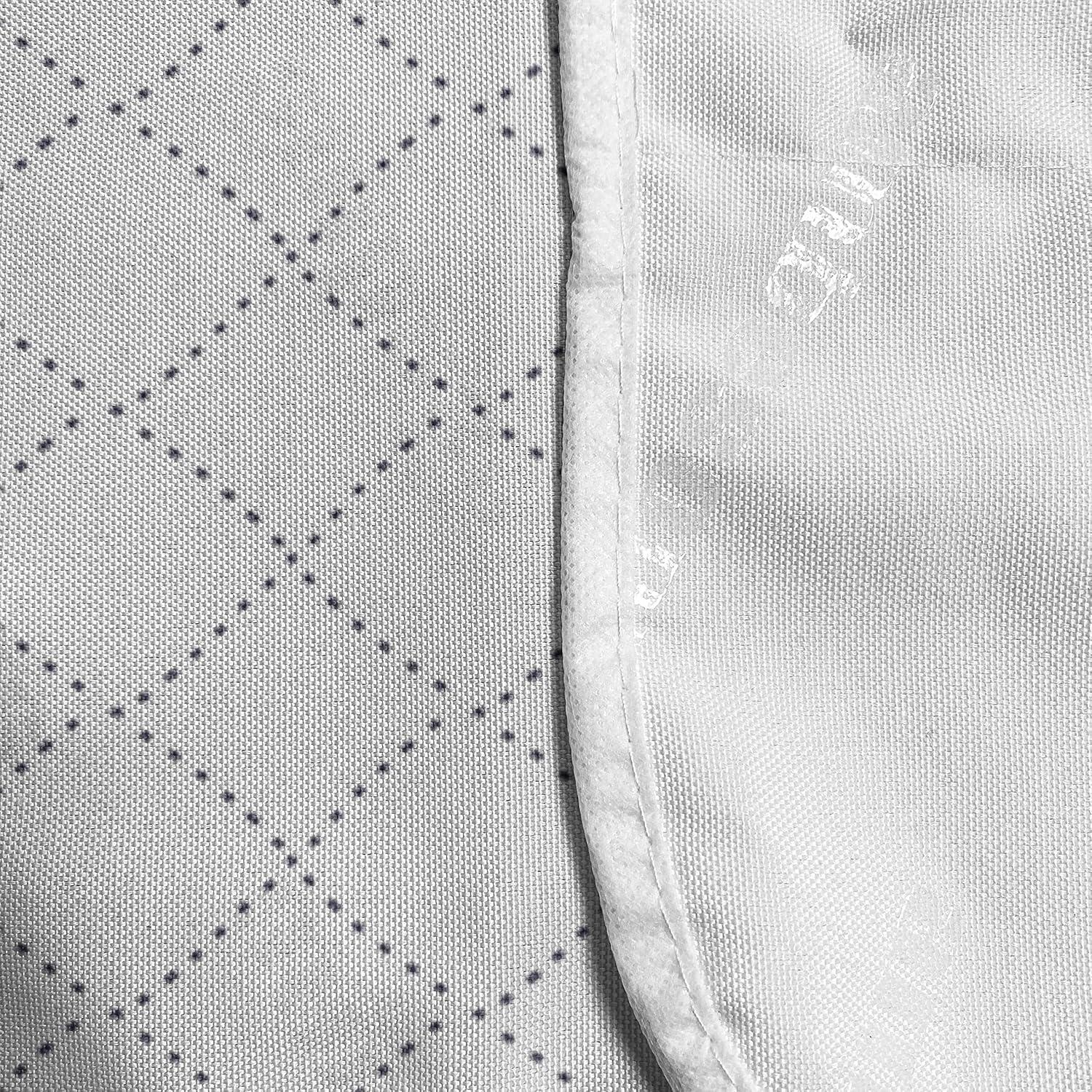 imageAmbesonne Romantic Microwave Oven Cover Heart Pattern Lovers Valentines Day Honeymoon Girls Doodle Design Water Resistant Organizer with Pockets for Kitchen 36 x 12 Orange WhiteWhite Grey