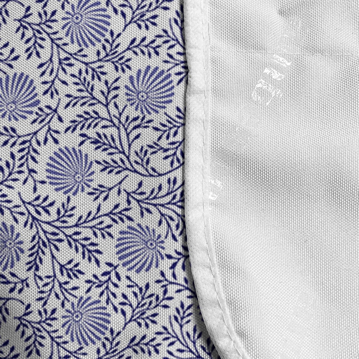 imageAmbesonne Romantic Microwave Oven Cover Valentines Day Style Rose Composition Love in Pastel Colors Water Resistant Organizer with Pockets for Kitchen 36 x 12 Aqua Dark Coral BeigeDark Blue Muave White