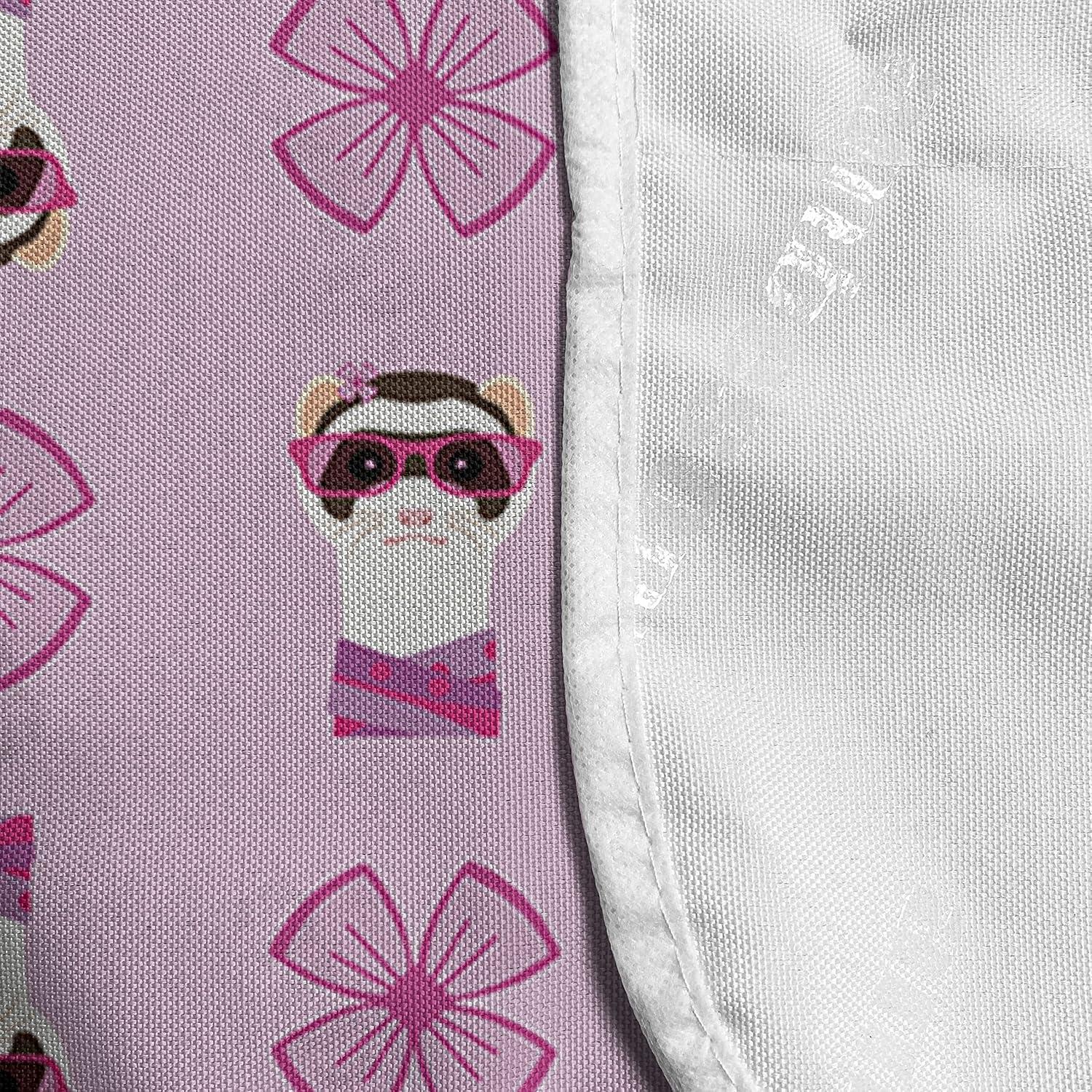 imageAmbesonne Roses Microwave Oven Cover Flowers Petals and Buds on Plain Backdrop Valentines Day Themed Print Water Resistant Organizer with Pockets for Kitchen 36 x 12 Vermilion Emerald WhitePale Pink Fuchsia