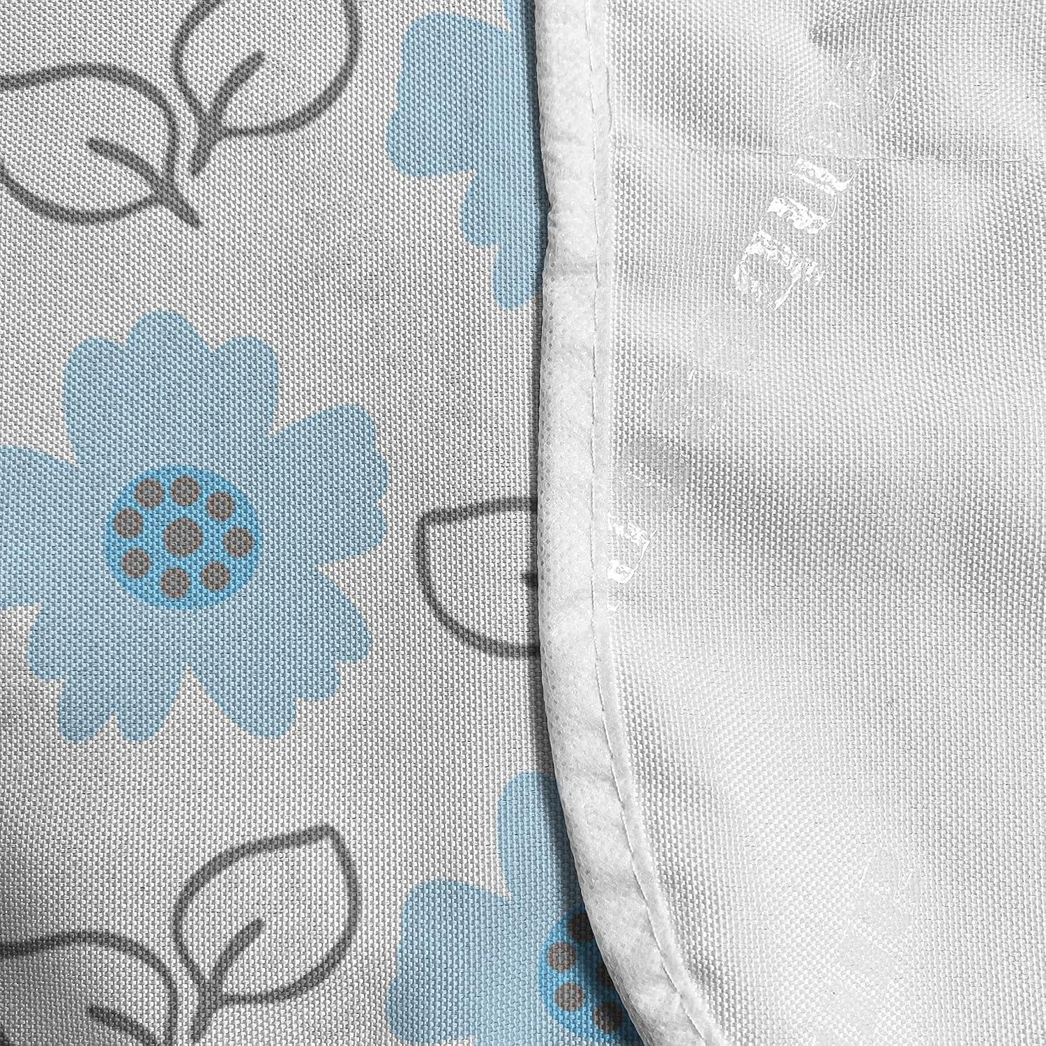 imageAmbesonne Roses Microwave Oven Cover Flowers Petals and Buds on Plain Backdrop Valentines Day Themed Print Water Resistant Organizer with Pockets for Kitchen 36 x 12 Vermilion Emerald WhitePale Blue Dimgray