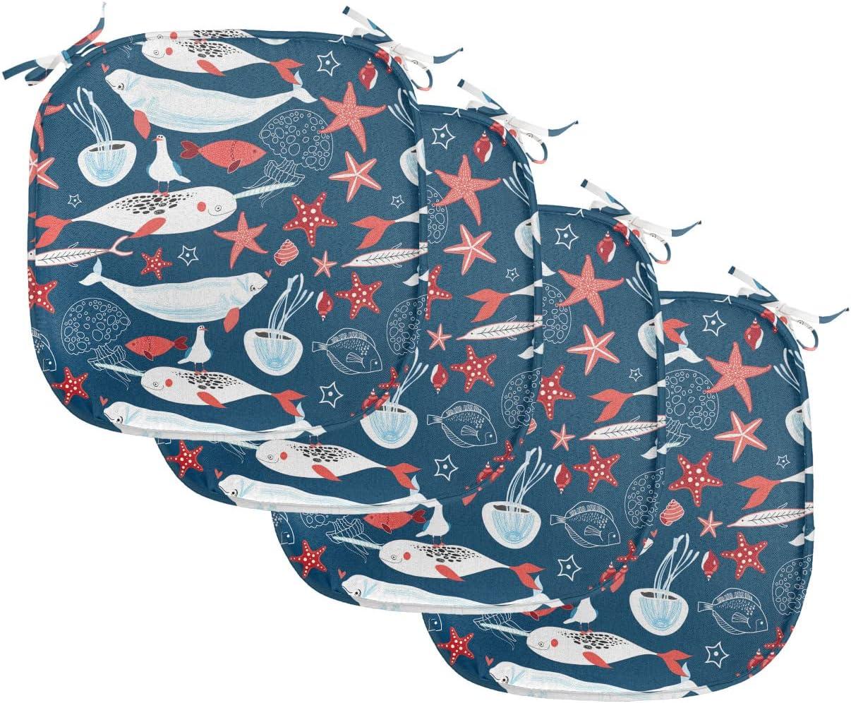 imageAmbesonne Valentines Chair Seating Cushion Set of 2 Arrows of Cupid Mythological Concepts Hearts with Love and Adoration Themes AntiSlip Seat Padding for Kitchen amp Patio 16x16 Black Red WhiteRoyal Blue Pale Blue