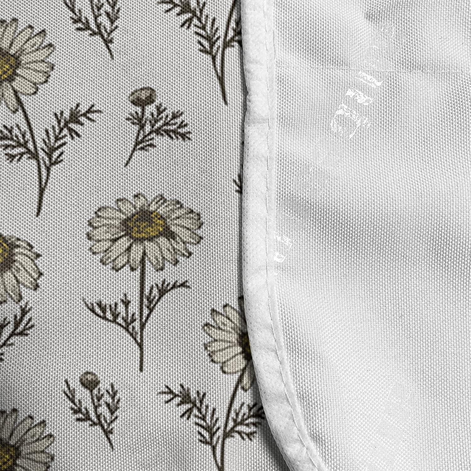 imageAmbesonne Valentines Day Microwave Oven Cover Classic Romantic Rose Flowers Branches Bouquet on Plain Backdrop Water Resistant Organizer with Pockets for Kitchen 36 x 12 White Ruby and GreenWhite Beige Fawn
