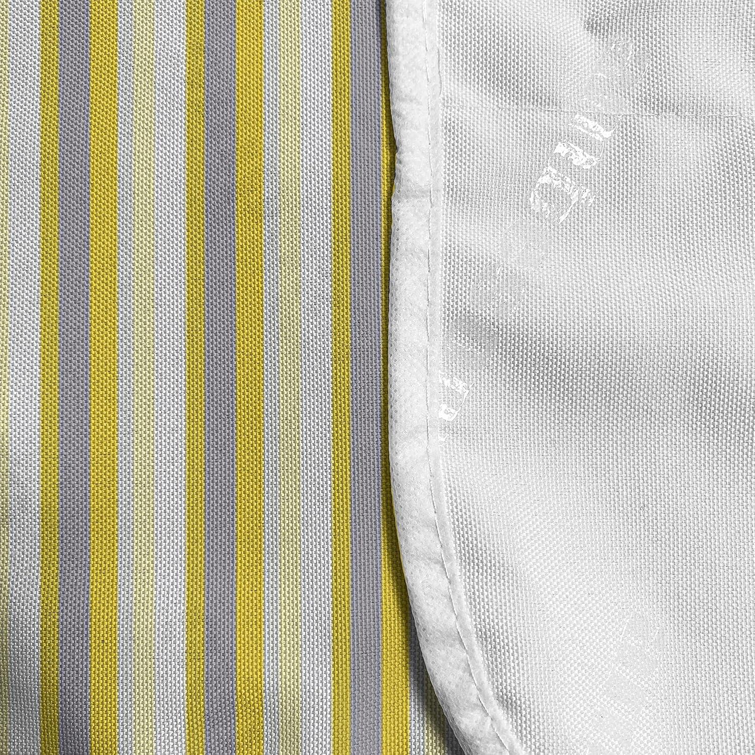 imageAmbesonne Valentines Day Microwave Oven Cover Endless Eternal Love Hand Drawn Hearts in Stripe Row Image Water Resistant Organizer with Pockets for Kitchen 36 x 12 Pale Pink and BlackPale Yellow White