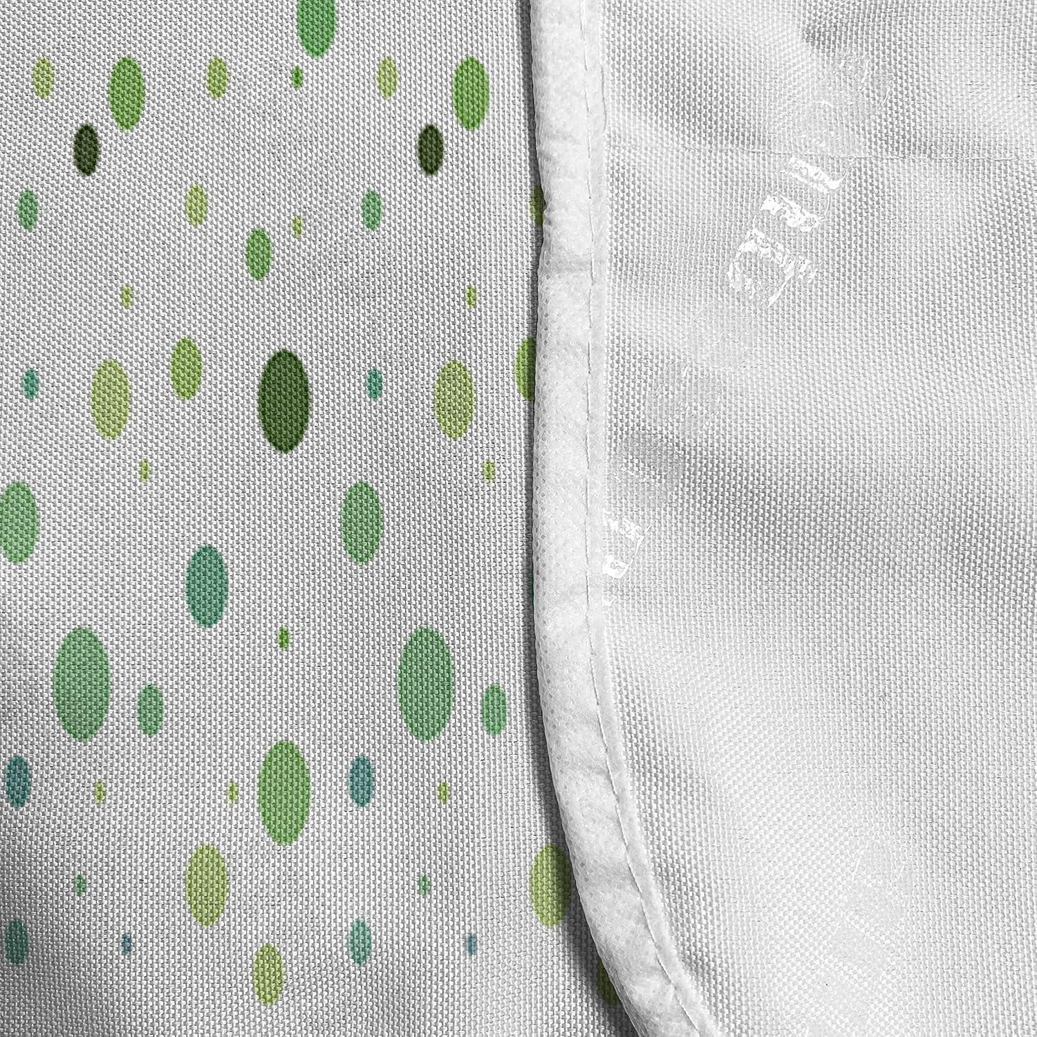 imageAmbesonne Valentines Day Microwave Oven Cover Endless Eternal Love Hand Drawn Hearts in Stripe Row Image Water Resistant Organizer with Pockets for Kitchen 36 x 12 Pale Pink and BlackGreen Fern Green