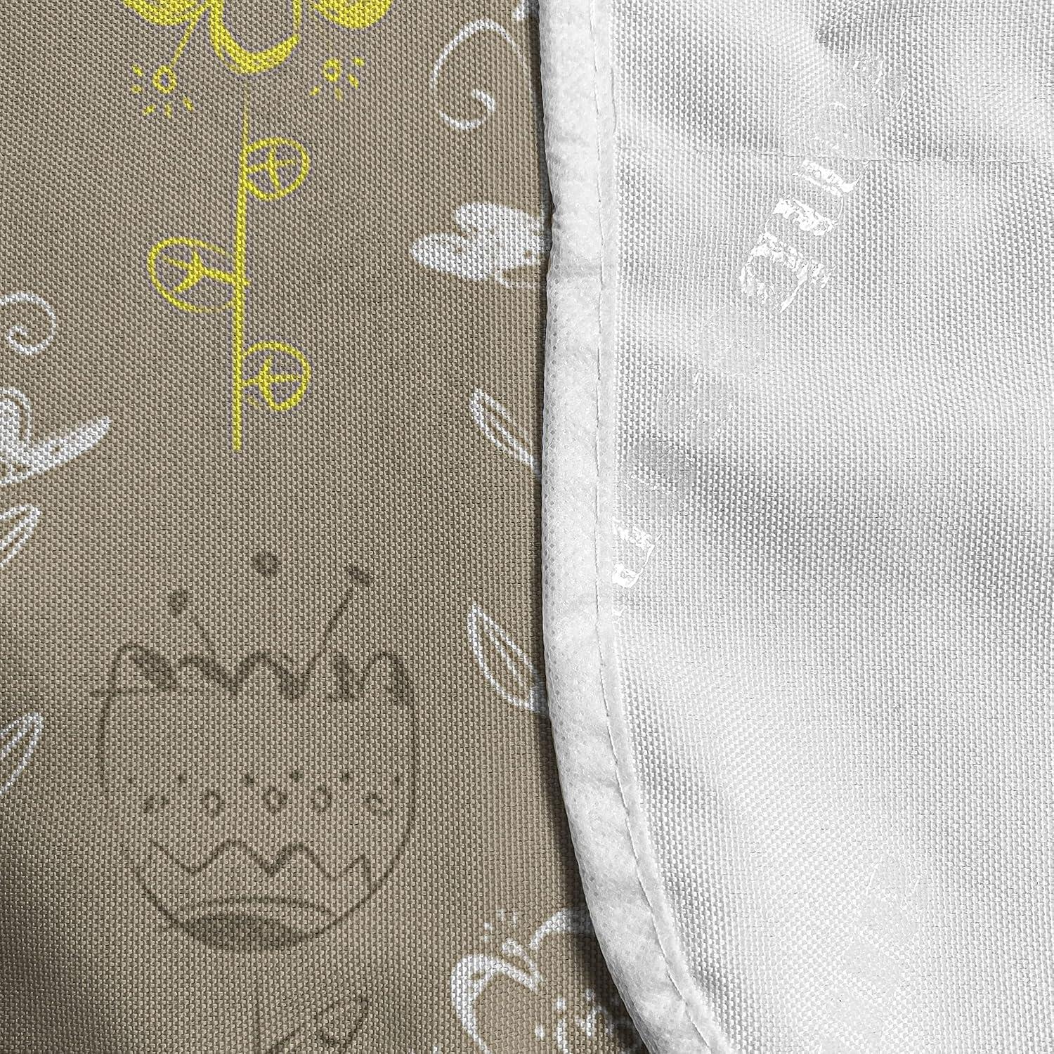 imageAmbesonne Valentines Day Microwave Oven Cover Endless Eternal Love Hand Drawn Hearts in Stripe Row Image Water Resistant Organizer with Pockets for Kitchen 36 x 12 Pale Pink and BlackCocoa Black and White