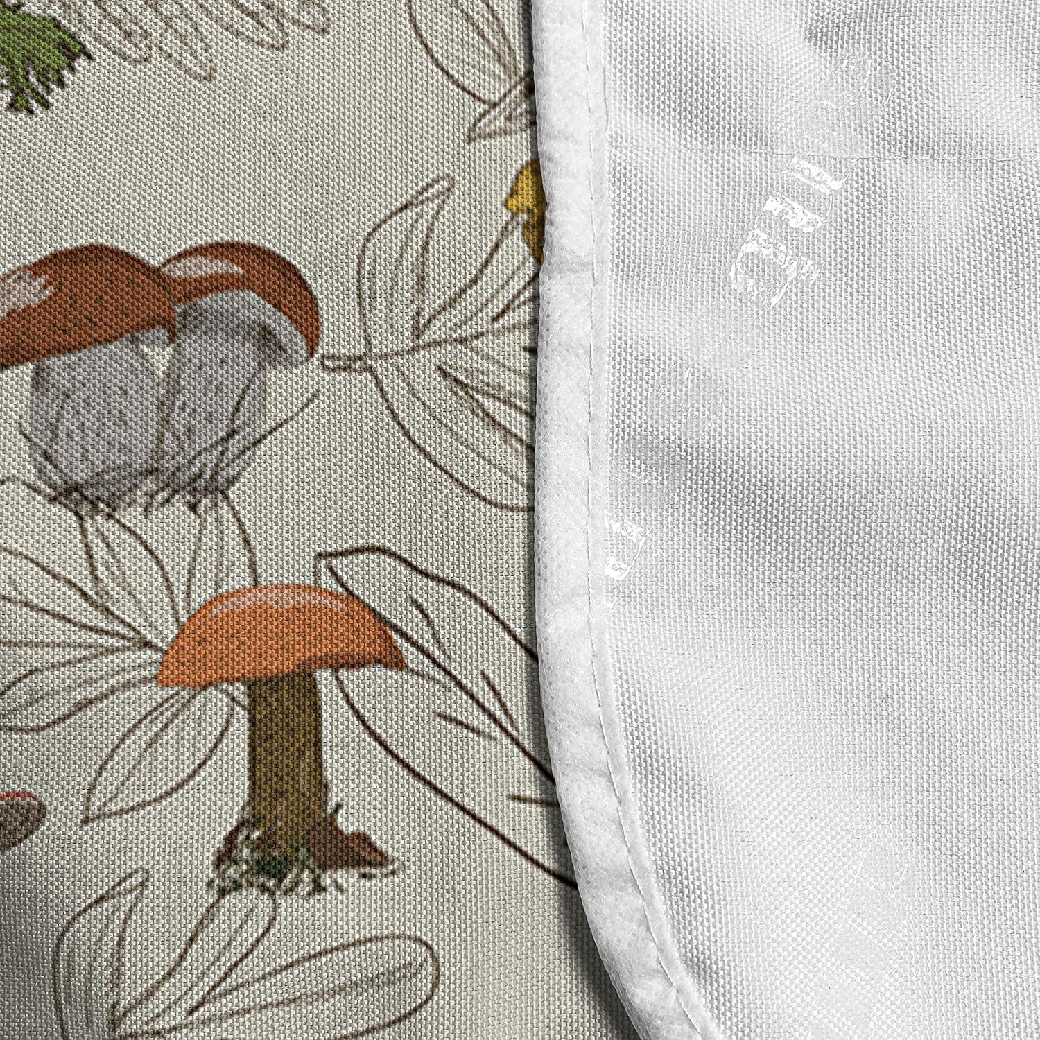 imageAmbesonne Valentines Day Microwave Oven Cover Pattern of Continuous Flying Hearts Birds Love is in the Air Water Resistant Organizer with Pockets for Kitchen 36 x 12 Blush and Pale Cadet BlueDark Coral Fawn